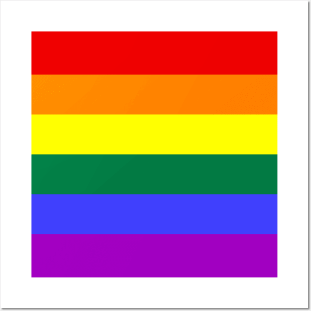 Pride flag Wall Art by Marissa